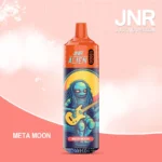 Vape jetable JNR Alien Meta Moon avec design extraterrestre artistique, saveur mystérieuse Meta Moon, capacité de 10000 Puffs et batterie de 850mAh.