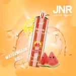 Vape jetable JNR Shisha Hookah Watermelon Bull avec une saveur énergisante de pastèque et de boisson énergisante, capacité de 12000 Puffs.